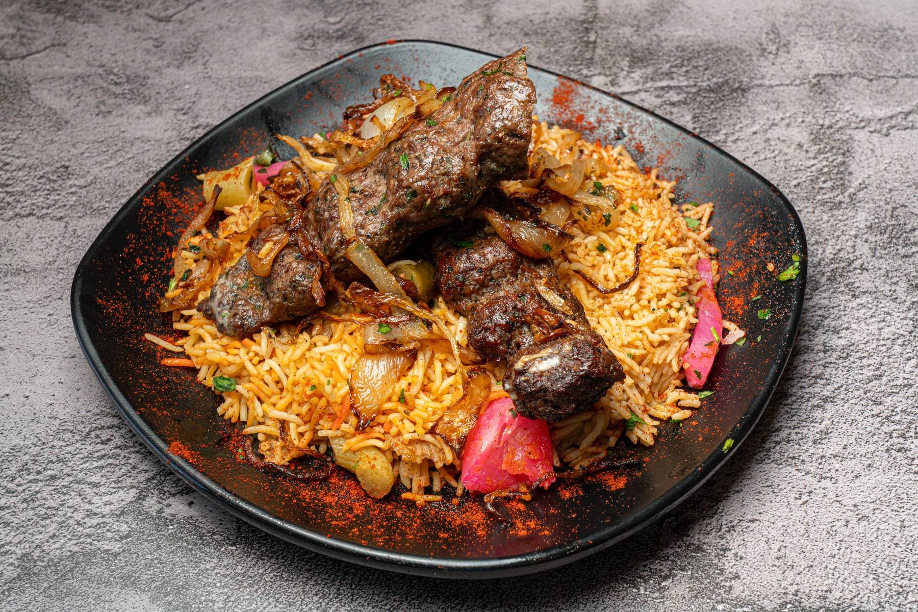 Beef Kofta Platter