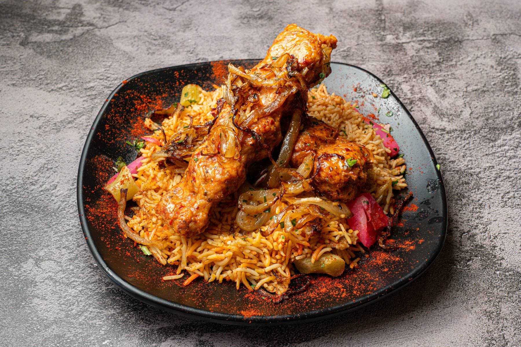 Chicken Kofta Platter