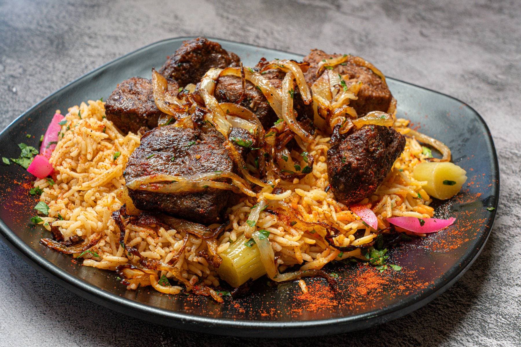 Lamb Kebab Platter