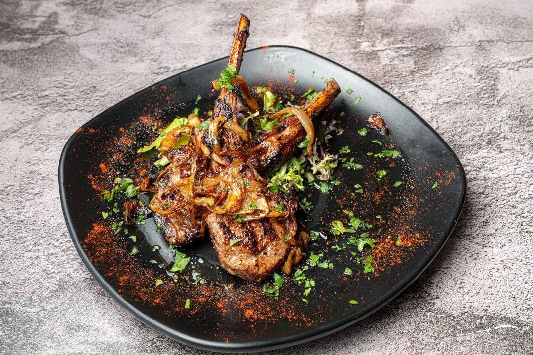 2 pieces Lamb chops
